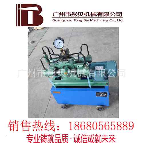 广东珠海4DSY-10MPA电动试压泵
