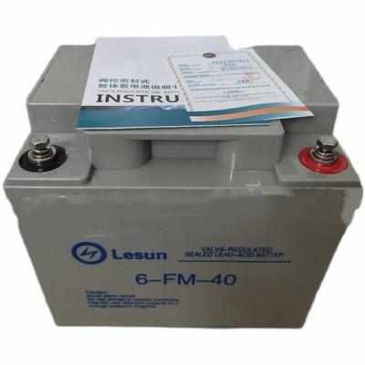 Lesun蓄电池6-FM-100/12V20/24A/38/40/65/100A机房电源UPS直流屏