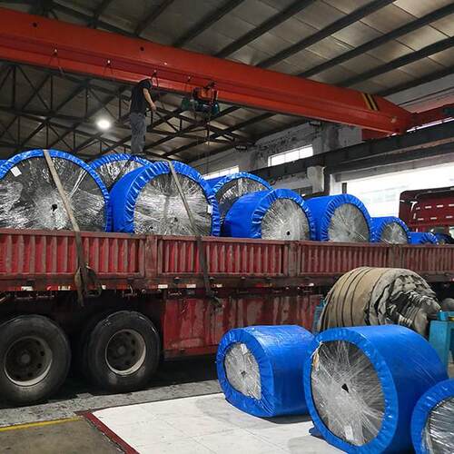 矿山船舶及工业输送带EP100-EP500源头工厂聚酯EP传送带