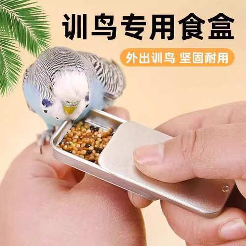 Parrot Hand-Feeding Training Food Box - Suitable for Budgies