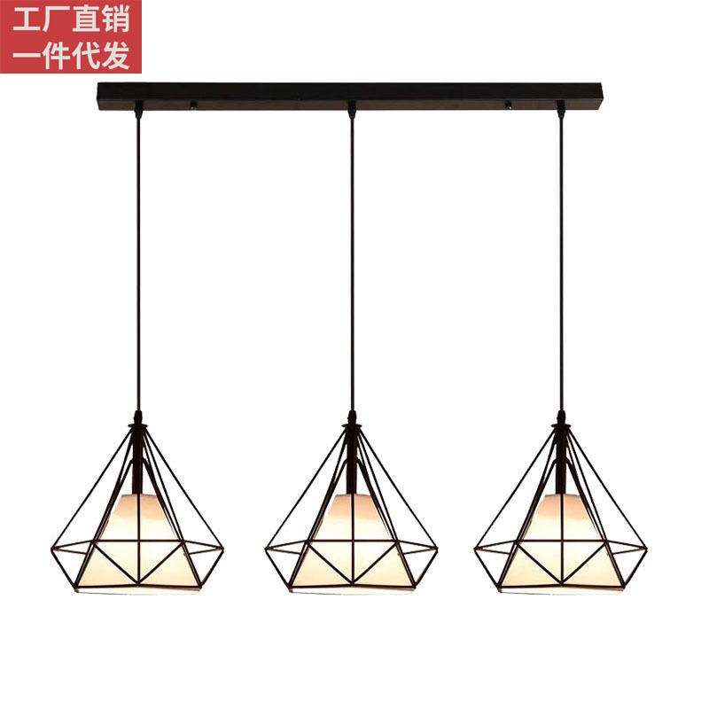 led餐厅小吊灯三头吧台2025新款客厅主卧室吸顶灯具大全现代简约