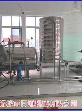 RTBS-800*1500型双层杀菌锅蘑菇酱杀菌锅 电蒸汽两用式杀菌锅