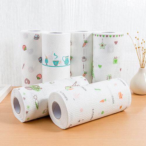 Lazy Cloth Disposable Kitchen Towel, Wet and Dry Dual-Use fo
