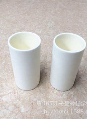 厂家直销 99氧化铝 60*120mm圆柱刚玉坩埚 容量约250ml