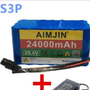 7S3P 18650 锂离子电池组 24V24000mAh 电动自行车助力车平衡车