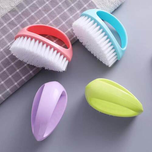 Egg-shaped Colorful Cleaning Brush - Multi-functional Home a