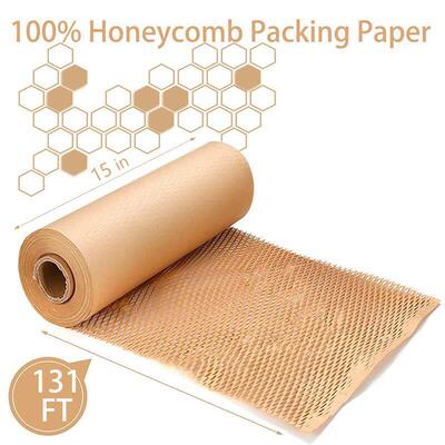 Honeycomb Packing Paper Wrap Shipping & Moving Bubble Wrap