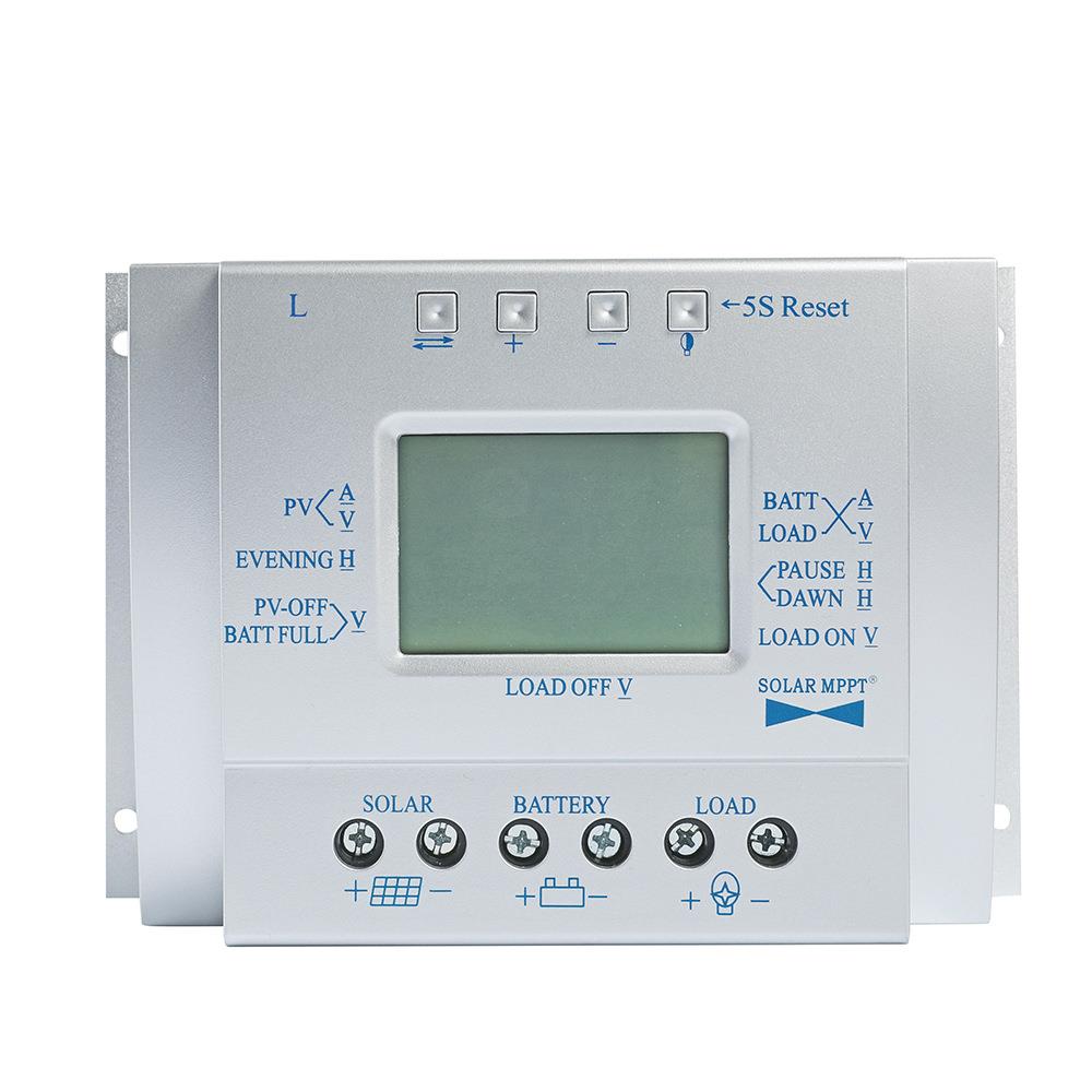 80A 12v/24v太阳能控制器光伏太阳能电池板充放电控制器