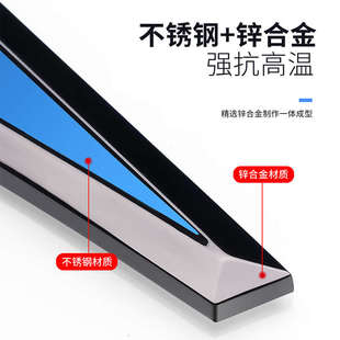 5008不锈钢车贴车标装 408 饰 2008 标致专车刀锋叶子板侧标贴408X