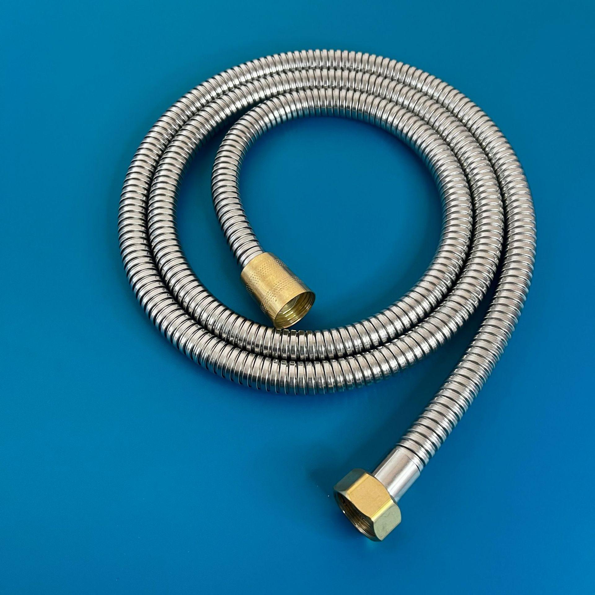 304不锈钢花洒软管淋浴雨喷头连接管通用热水器出水管子配件防爆