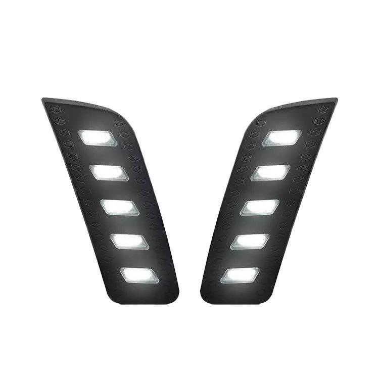 适用福特ranger日行灯 改装LED车灯雾灯 日间行车灯