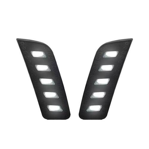 适用福特ranger日行灯 改装LED车灯雾灯 日间行车灯