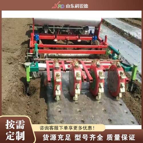 后置式起垄打孔机 Film Mulching and Ridging 农用起垄覆膜设备
