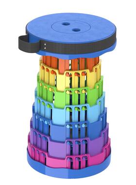 Outdoor Folding Chairs Stool Portable Telescopic折叠伸缩凳