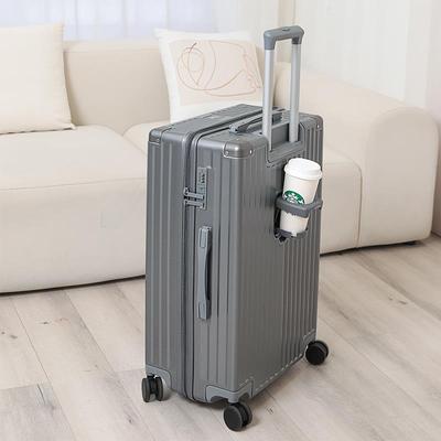 高档铝框行李箱潮20拉杆箱大学生旅行箱色防刮男女24寸箱万向白轮