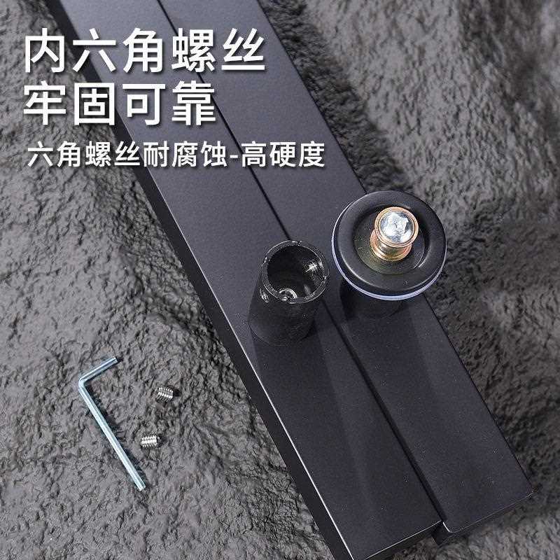 玻璃门拉手不锈钢佐致(收推加厚方管手酒店门不拉钢黑色玫瑰金拉