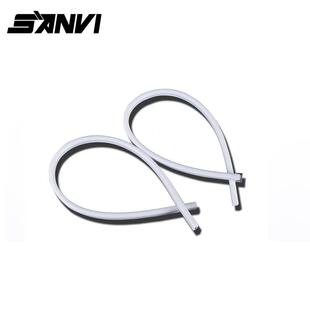 SANVI光管泪眼汽车前大灯改装 LED日行灯双色光导泪眼随意弯曲