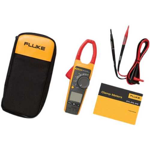 形克钳fluke福禄 表筛查f377fc非能效接触谐波378fc钳形电压表