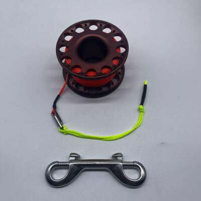 供货潜水SMB浮标象拔铝合金线轮线轴潜水引导线轮Diving