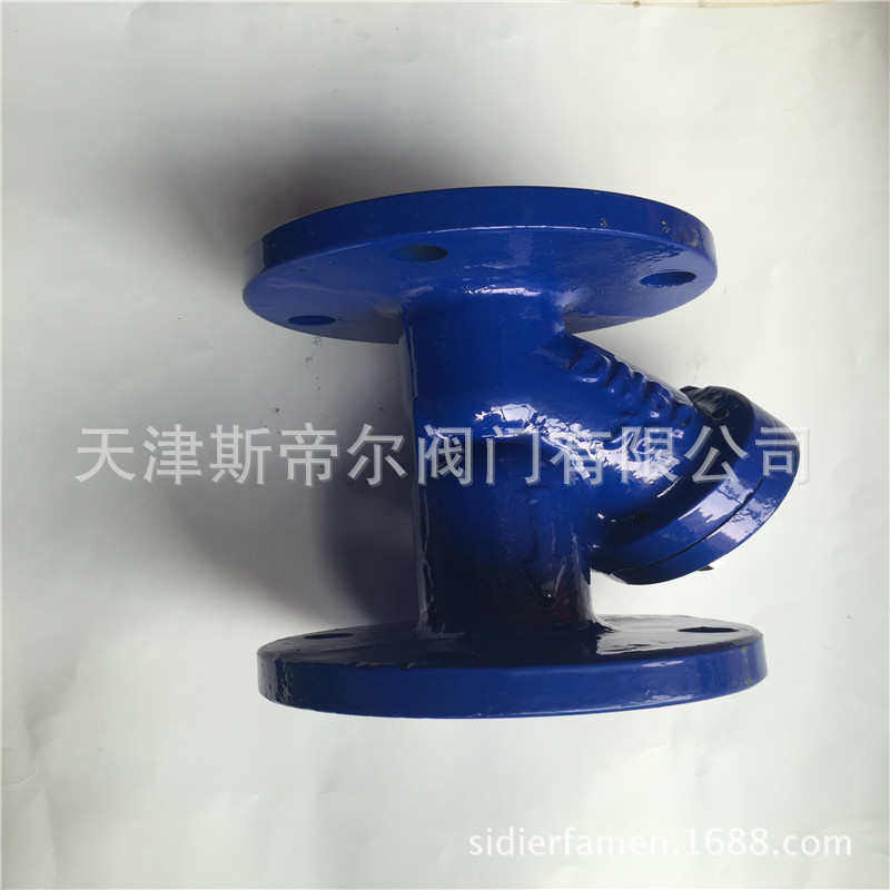 Y型德标过滤器 球墨铸铁法兰过滤器 厂家供应 天津GL41H-16Q