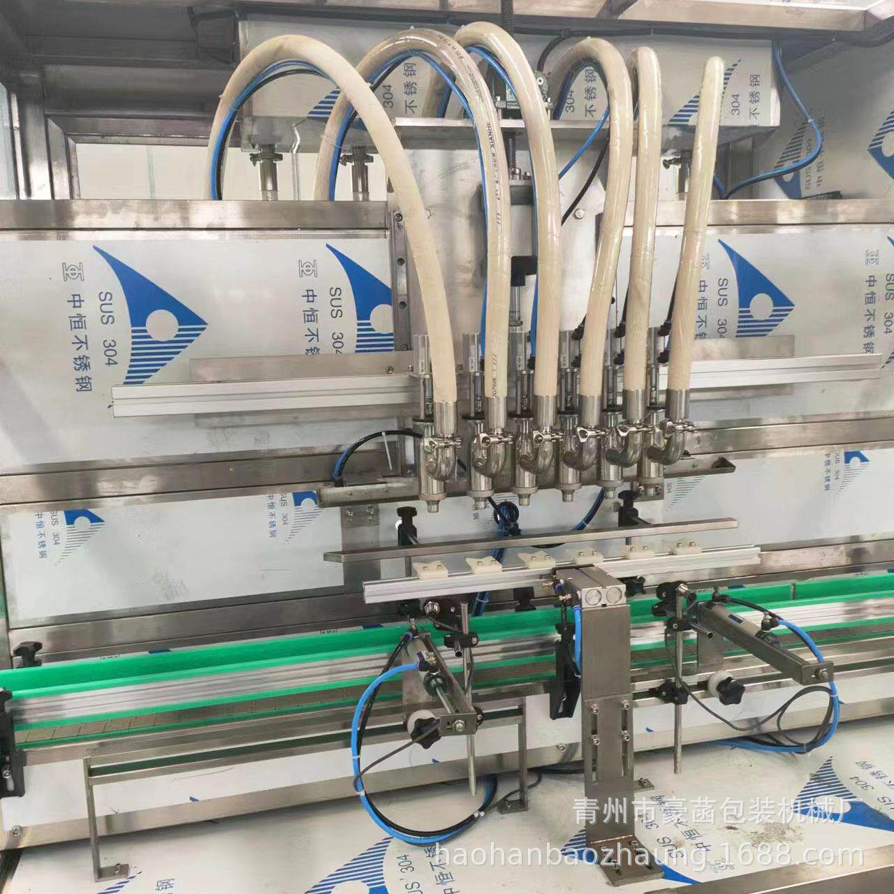 全自动酱料灌装机调料品芝麻橄榄油灌装线伺服油脂浓酱类灌装机