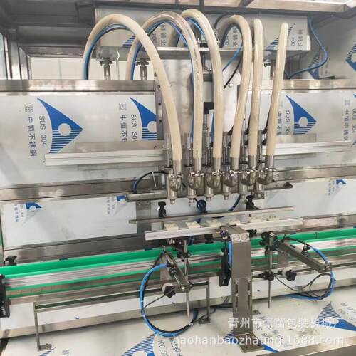 全自动酱料灌装机调料品芝麻橄榄油灌装线伺服油脂浓酱类灌装机