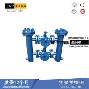 专业供应 双联蓝式过滤器 快速开联双桶切换阀