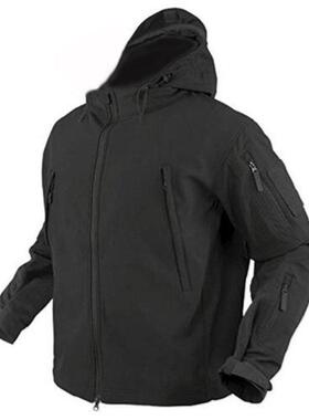 软壳鲨鱼皮TAD战术夹克男子户外迷彩