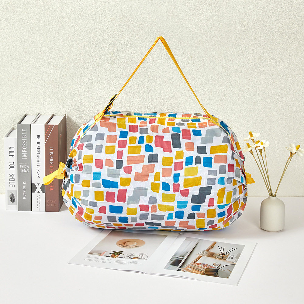 日系风格可折叠收纳轻便环保收纳袋手提袋旅行袋衣服行李大容量,收纳整理,其他收纳袋,淘宝优惠券,粉丝福利购,淘宝优惠卷