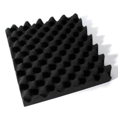 30 x 30 x 6cm Soundproofing Foam Crate Acoustic Wedge Fo