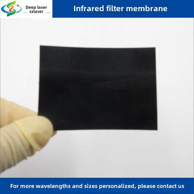 0.05-1mm黑色红外滤光片塑料薄膜塑料薄膜弯曲/切割可见滤光片