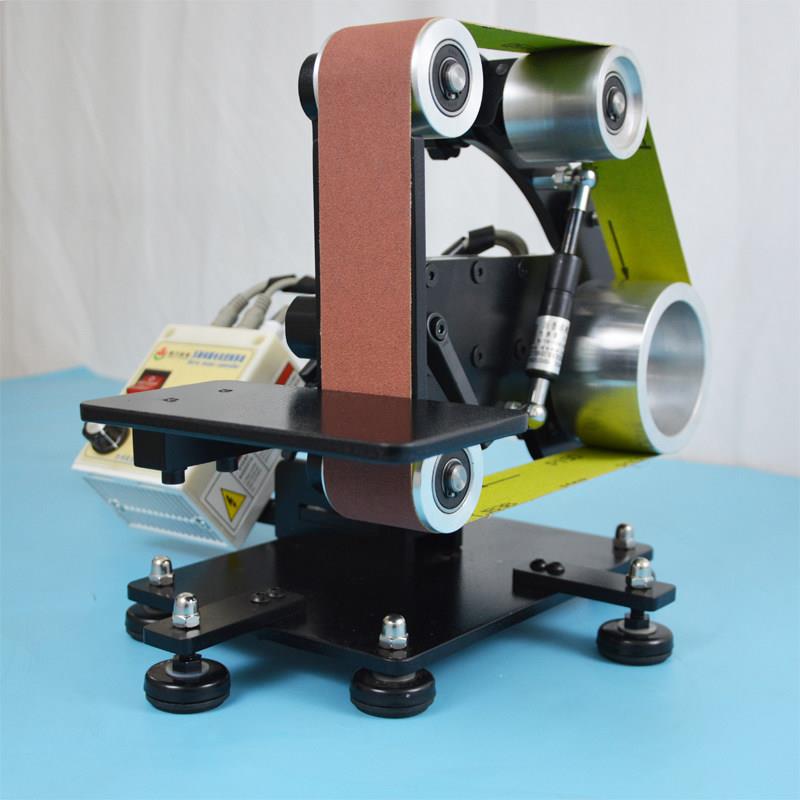 砂带机家用小型1100W变频电机立卧两用915砂带50型金属磨削修边打