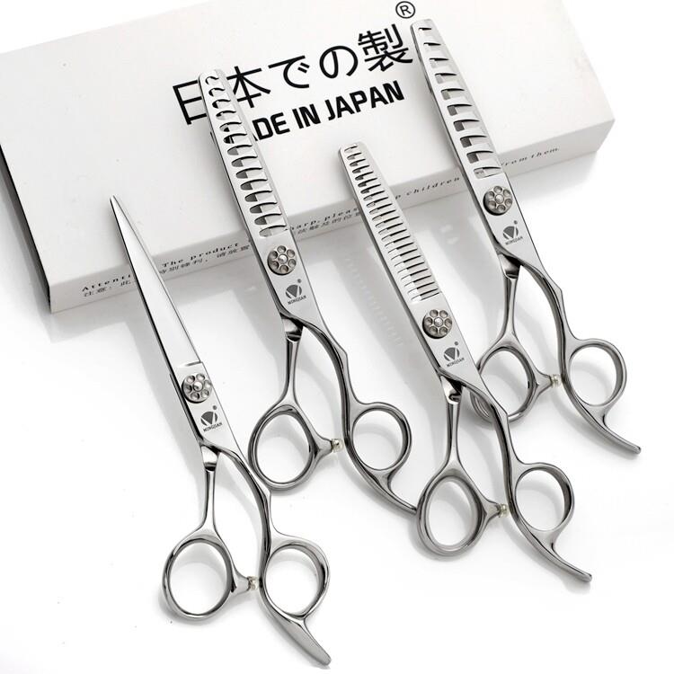 MJ美发剪理发剪刀专业套装打薄无痕平剪牙剪发型师理发店正品男士