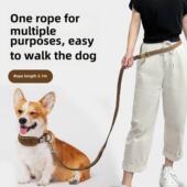 多功能狗带 中型狗 跑狗带 防爆 小型狗带 防分离 狗带