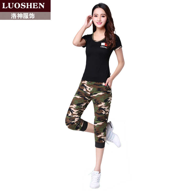 新款代尔舞套装服装2017舞蹈洛神团队广场服年水兵服春莫女表演舞