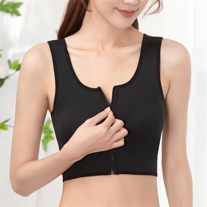 Large size flat chest binder large small sports