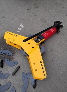 华策牌扁钢折弯机60*6 液压扁铁平弯机 SWP-10A手动液压弯排机