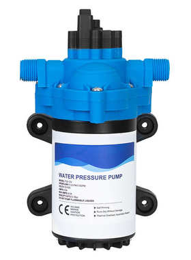 批发3GPM房车水泵船用11升隔膜泵小型电动24V直流高压水泵增压泵