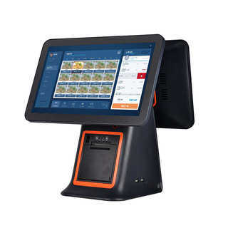 服装店一体机工厂餐饮店便利店触摸屏机收银定制茶店超市商用奶