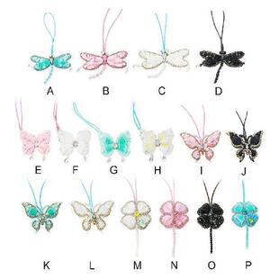 3D Handmade Rhinestone Beaded Crafts Wear Resist Lanyard