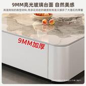 新加厚电视落柜茶几合现代简约小户型轻组奢款 SMM电视柜客厅家用