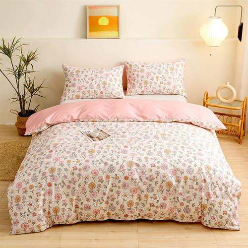 soft bed fitted sheet pillow case quilt cover 被套 床笠 枕套