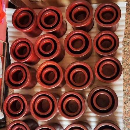 厂家直销 赞比亚紫檀笔筒大量批发 高油性 美观大气 送礼自用都行