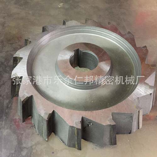 PVC给水管排水塑料管倒角刀塑机配件硬质合金环型切割机工厂