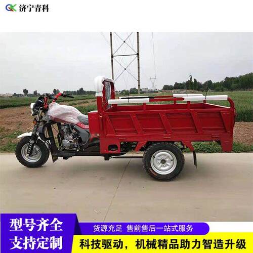 外贸出口Fuelcargothree-wheelmotorcycle农用粮食载重运输车