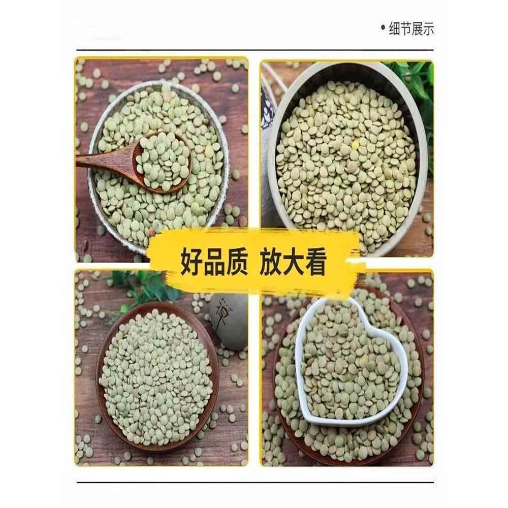 发芽专用小扁豆甘肃特产农家高原金豌豆兵豆绿扁豆五谷杂粮扁豆子