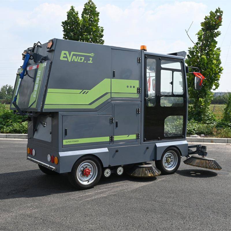 全封闭电动小型座驾扫地车 市政街道用 耐磨 道路电动清洁扫地车