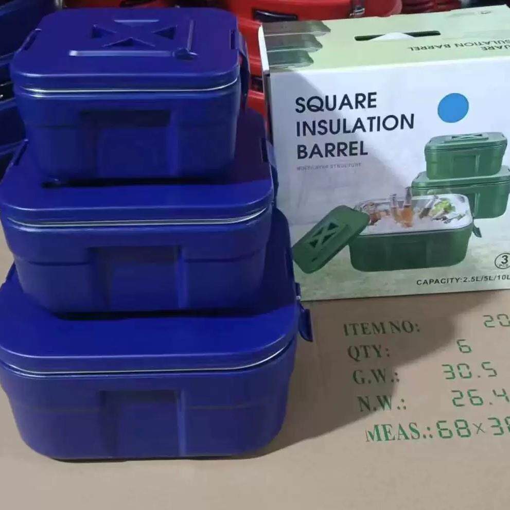 户外露营车载保温盒冷藏箱食级便携摆摊商用保冷保鲜家用保温桶