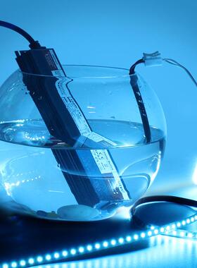 24V防水100W400W户外LED开关电源220V转12V灯带箱变压器IP67灌胶