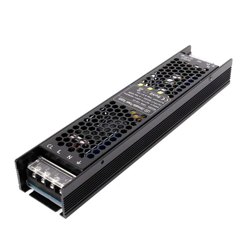 24V100W调光电源0-10V驱动开关华荣科源HRS-100-24调光电源